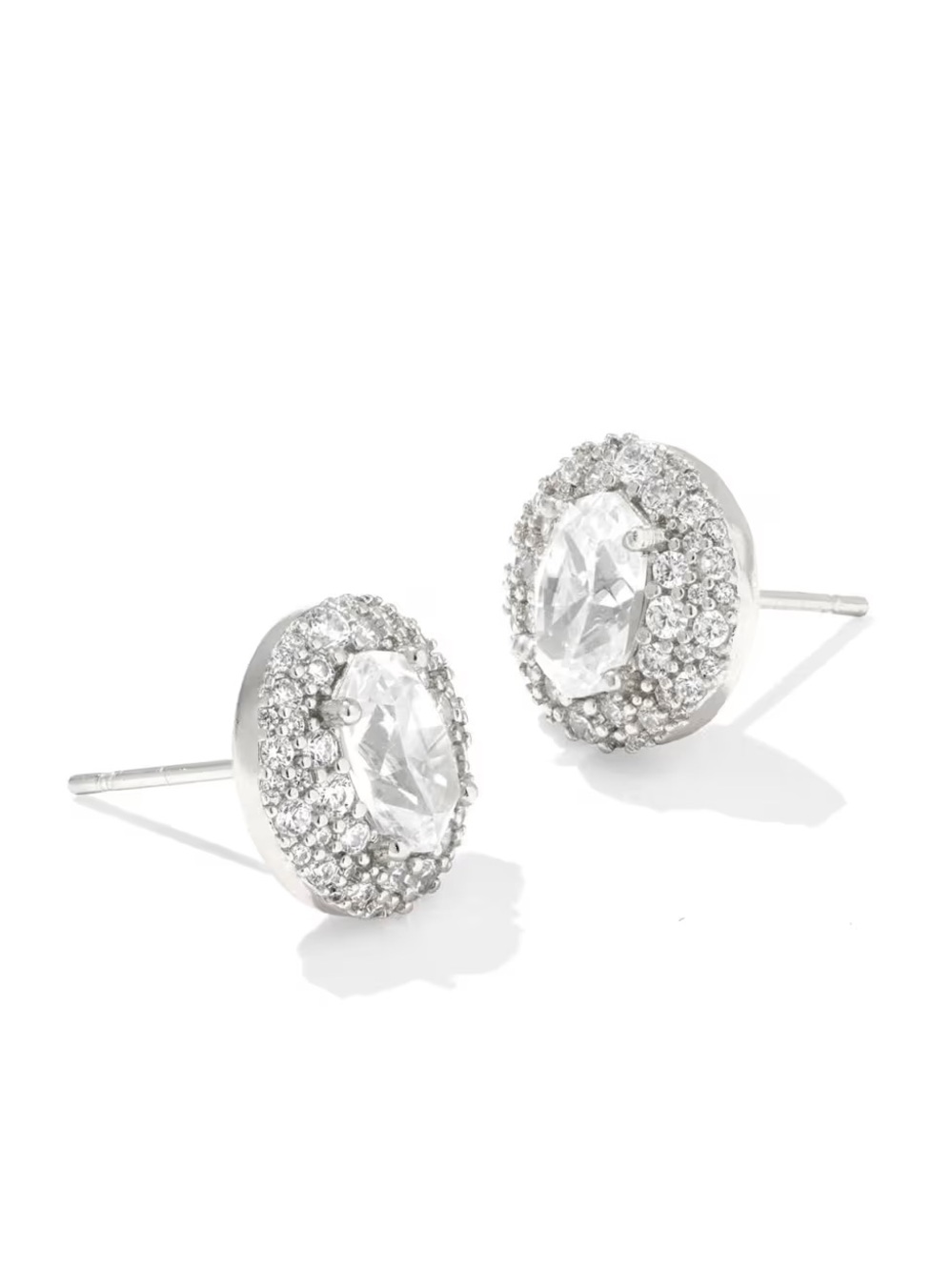Kendra Scott BELLA SILVER STUD EARRINGS